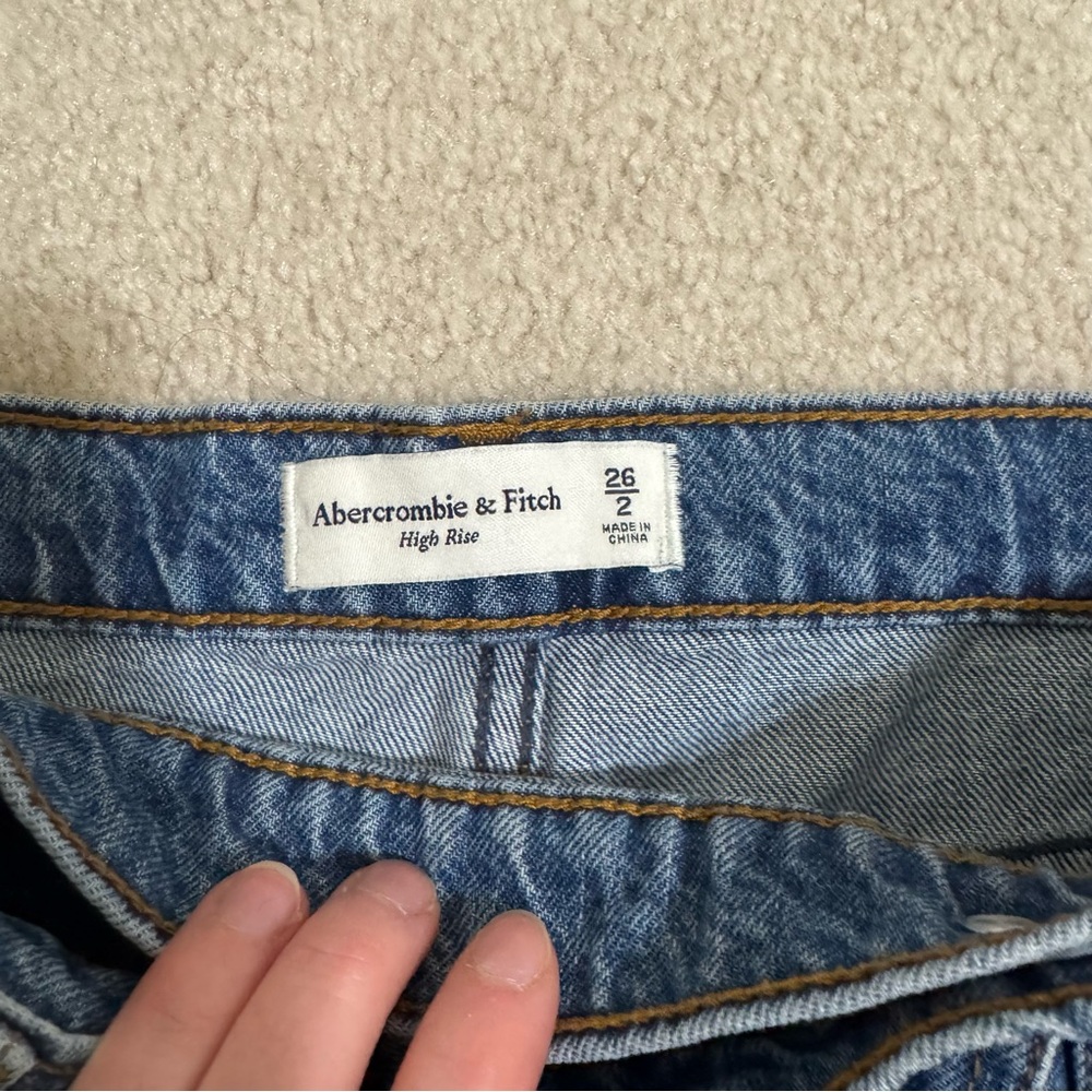 Abercrombie Denim Cargo Skirt - Picture 2 of 3